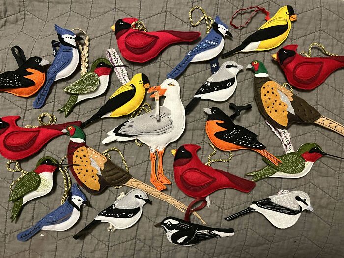 I’ve Gotten Kinda Addicted To Making These Bird Ornaments