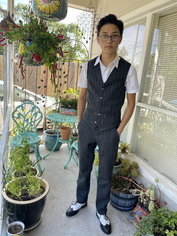 Vest And Pants I Made For Prom