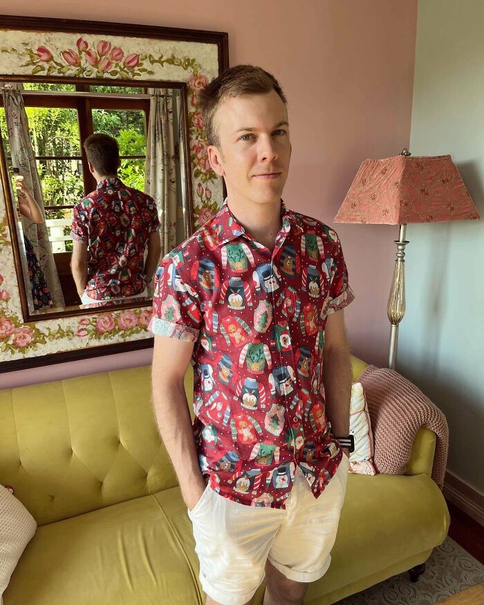 It Was Hot In Australia So Ugly Christmas Sweater Shirt Was The Best I Could Manage