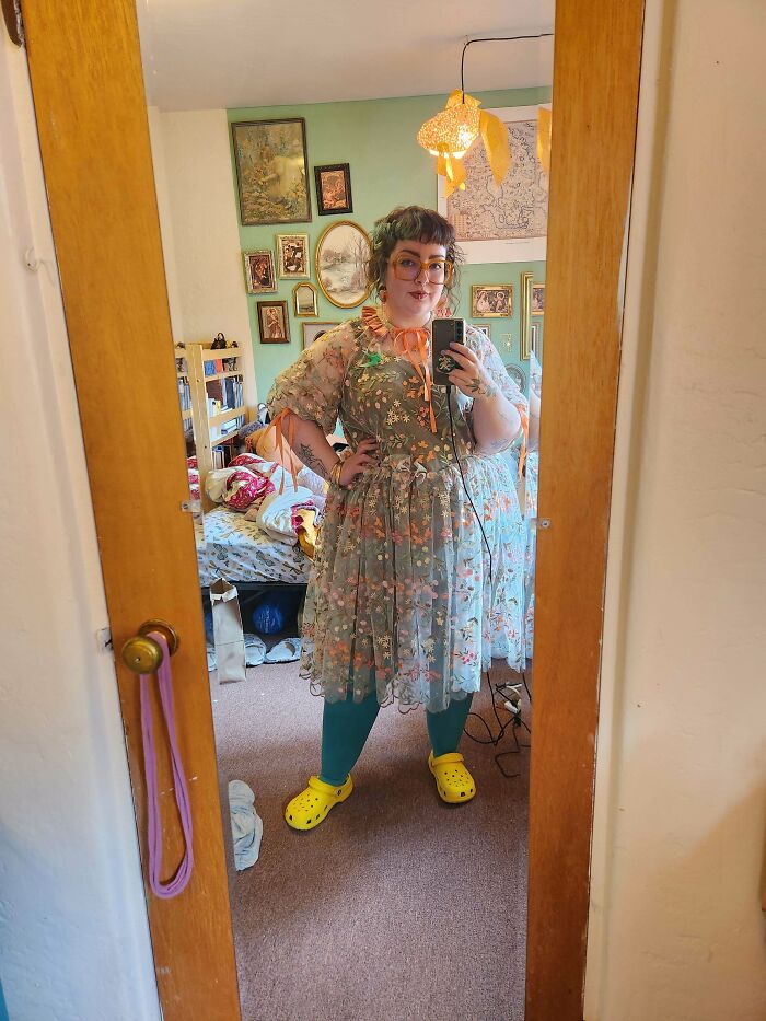 Self Drafted Dress And Slip For My Birthday