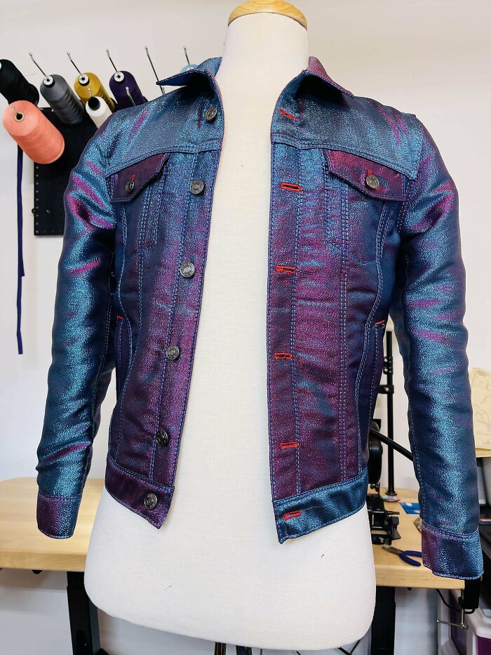 Iridescent Cat Jacket