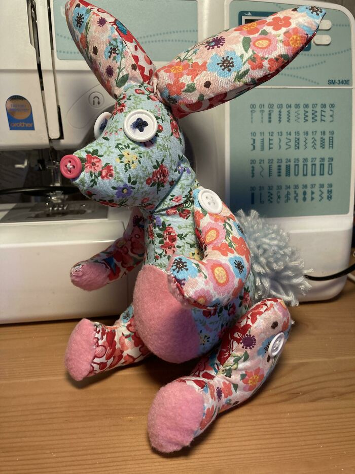 My First Sewing Project. Everything Went Wrong And Now It Looks Like A Baby Kangaroo