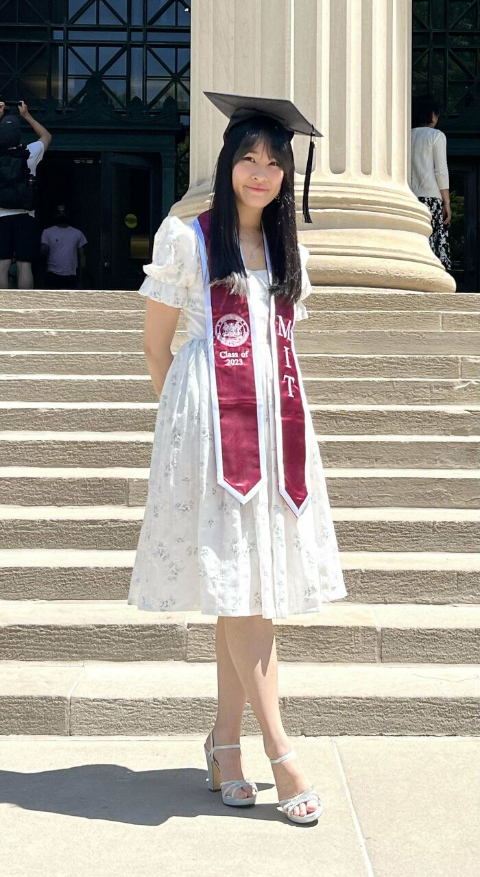 Sewed My Graduation Dress!