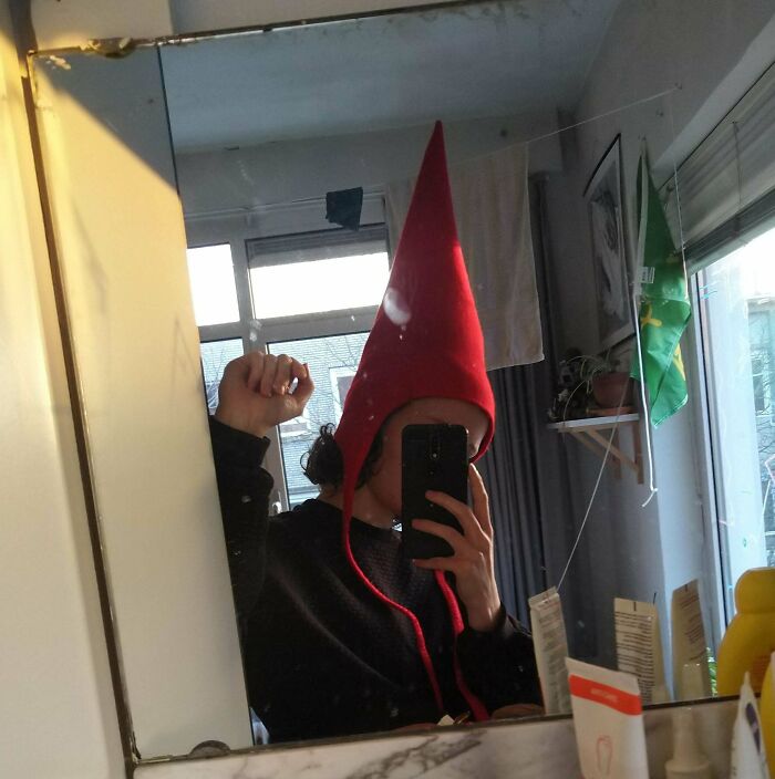 Did I Put Maybe Too Much Work Into What Should Be A Simple Gnome Hat? Yes, Yes I Did