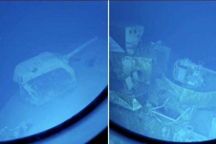The Record Of The Deepest Shipwreck Ever Found Belongs To The U.s.s Samuel B. Roberts. Found 22,621 Ft Deep In The Western Pacific Ocean