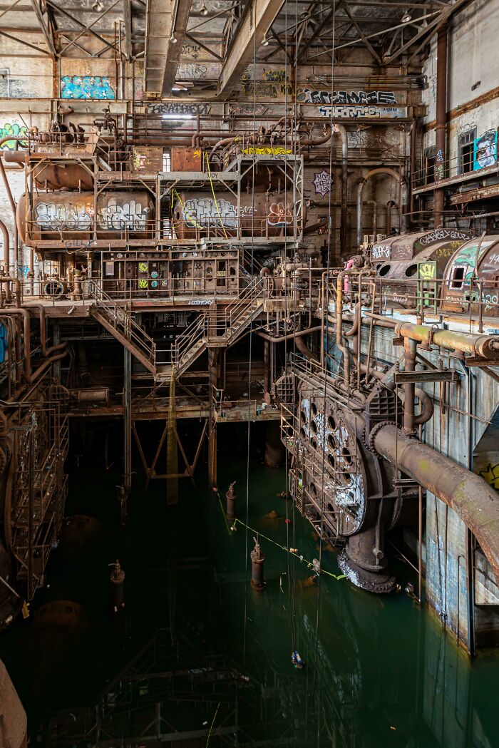 Inside An Abandoned Power Plant I Photographed Last Year