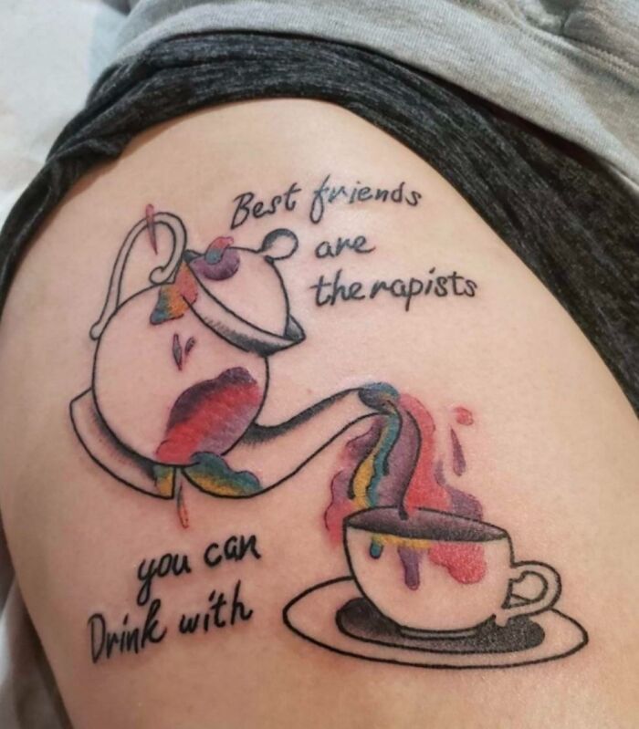 A Girl I Went To High School With Got This Tattoo