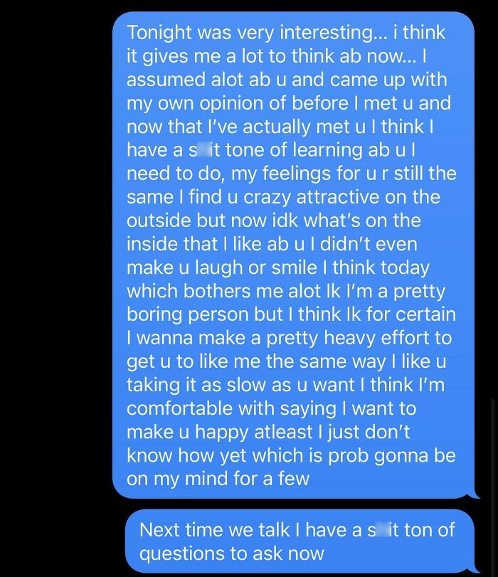 Friend Sent This To Me Because The Girl He Was Texting Stopped Talking To Him After He Sent This