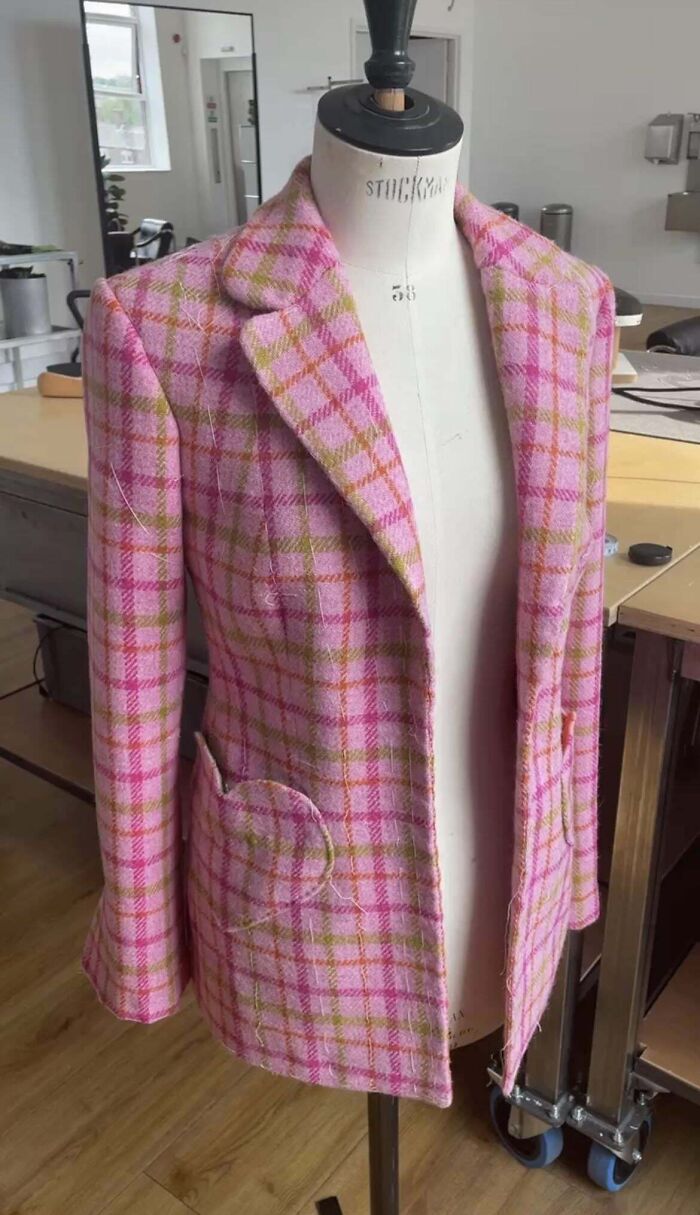 My Second Bespoke Jacket I Made While In Class- Here Are Some Progress Pictures!
