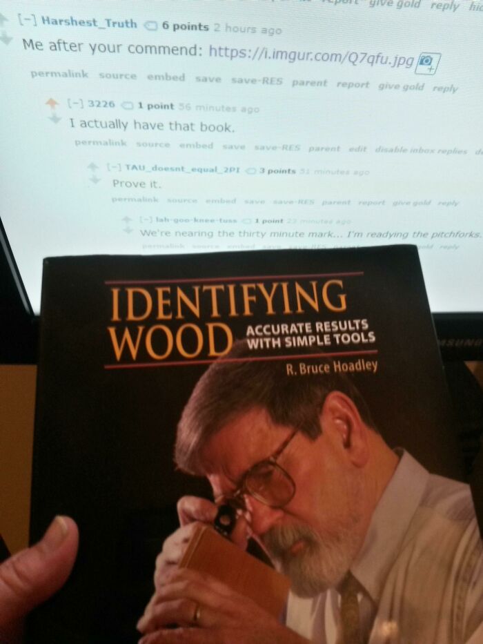 You Expect Us To Believe You Own A Book? [xpost R/Nothingeverhappens]