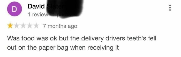 Traumatic Takeaway Stories