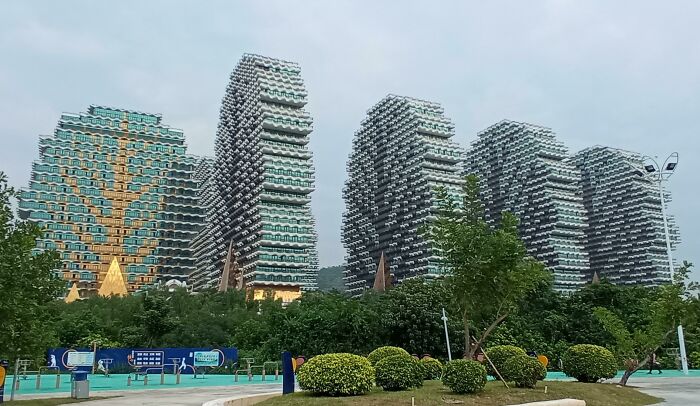 These Buildings In Sanya, China Look Like Trees