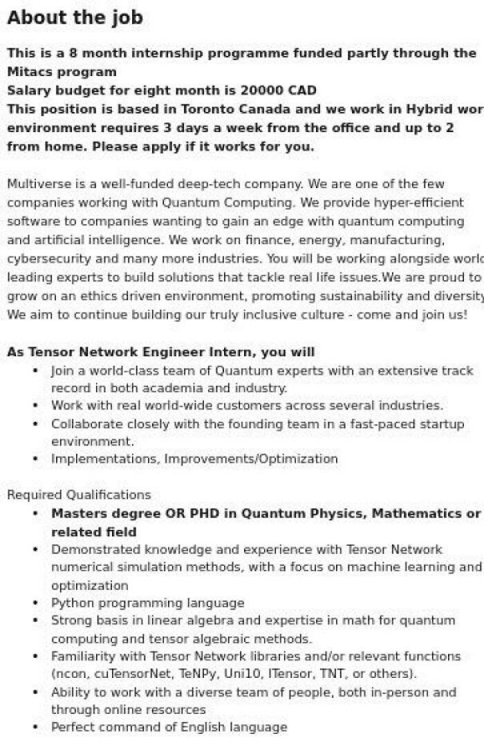 Got A Phd In Quantum Physics? You Can Earn A Full 15k USD Salary If You Work For Them!