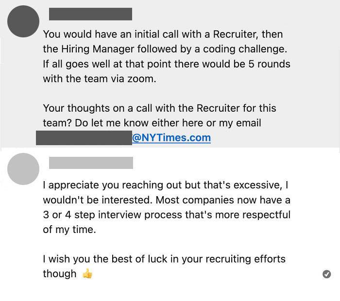 The New York Times Has An 8 Round Interview Process