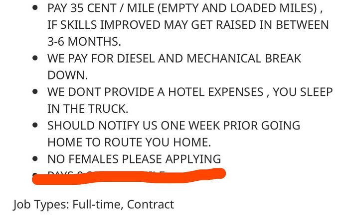 Was Looking At Truck Driving Jobs And Saw This