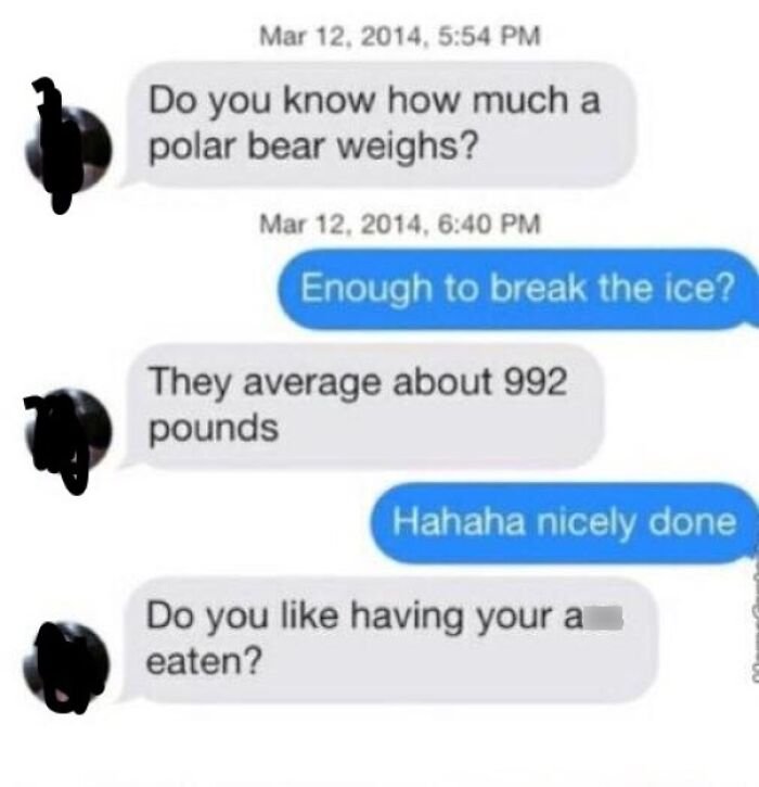 Another Way To Break The Ice