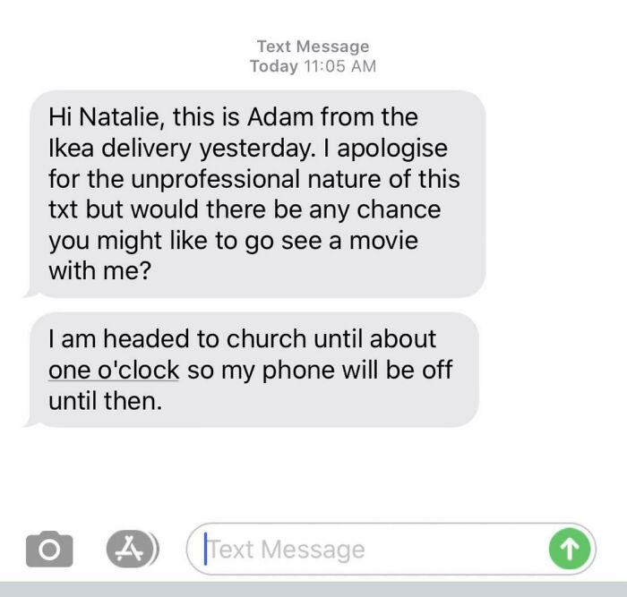 My Roommate Tried To Get An IKEA Delivery To Our Apartment. They Called And Refused To Drive Into Our Complex, Saying She’d Have To Grab The Bookcase From Their Truck And Drive It To Our House. After Irritatedly Doing So In Her Pjs And Barely Speaking To Delivery Guys, She Got This Message Today