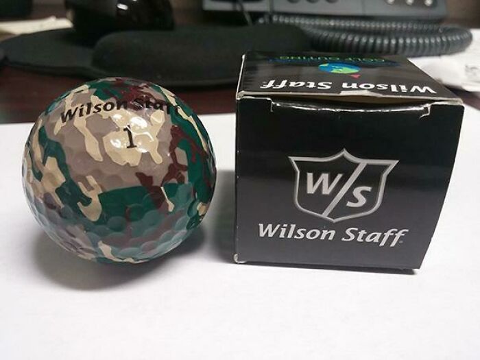 Just Incase You Didn't Have Enough Trouble Finding Normal Golfballs