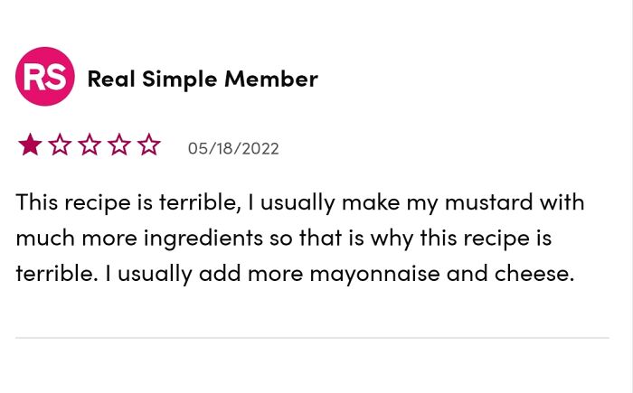 Real Mustard Has Mayo