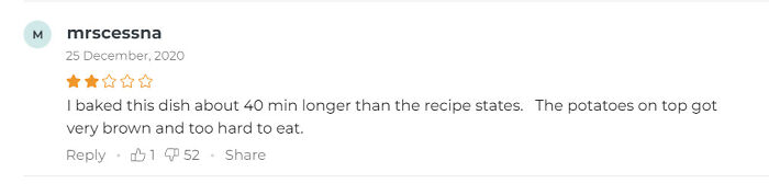 It Turns Out That Nearly Doubling The Cook Time Yields Bad Results