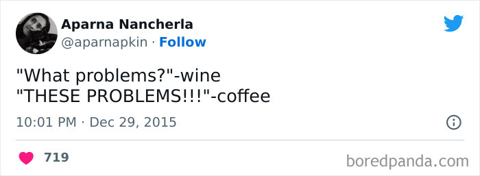 coffee vs wine tweet