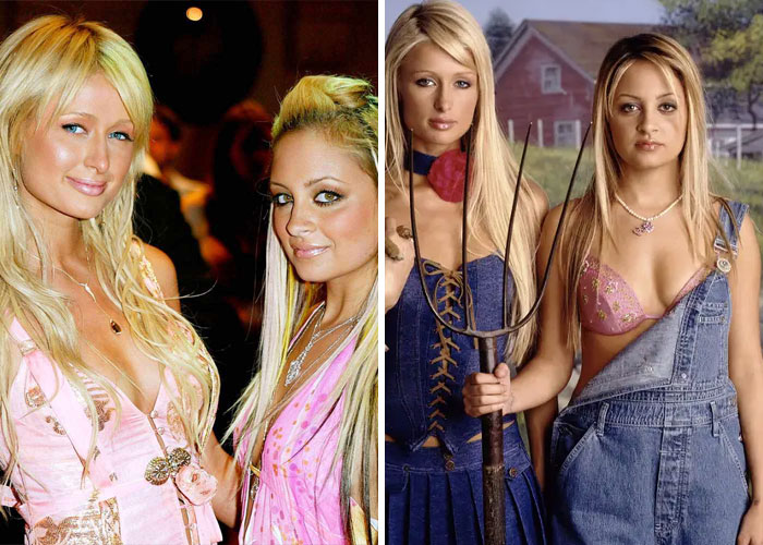 Nicole Richie Being Referred To As The "Fat One" When Photographed With Her On-Screen Best Friend Paris Hilton