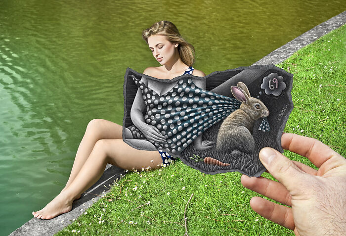 Pencil Versus Camera By Ben Heine (New Pics)