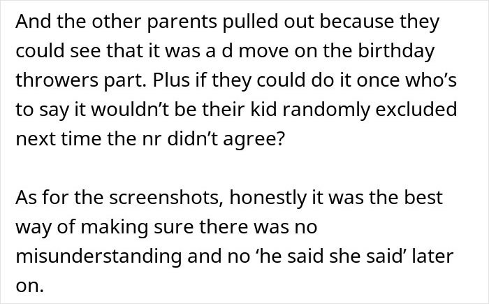Parent Reveals Why Their Daughter Was Excluded From B-Day Party, 4 Others Forbid Their Kids From Going Parent Reveals Why Their Daughter Was Excluded From B-Day Party, 4 Others Forbid Their Kids From Going