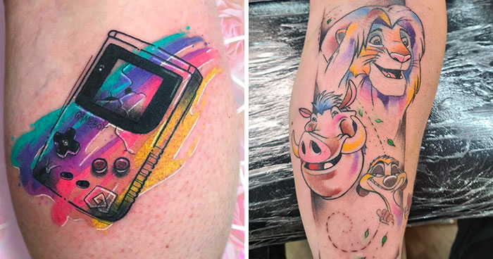 98 ‘90s Tattoos That Play With The Decades Culture