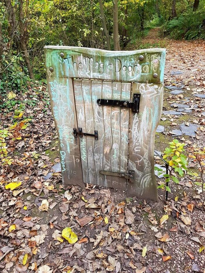 I Randomly Found This 2ft High "Magic Door" In Fife, Scotland