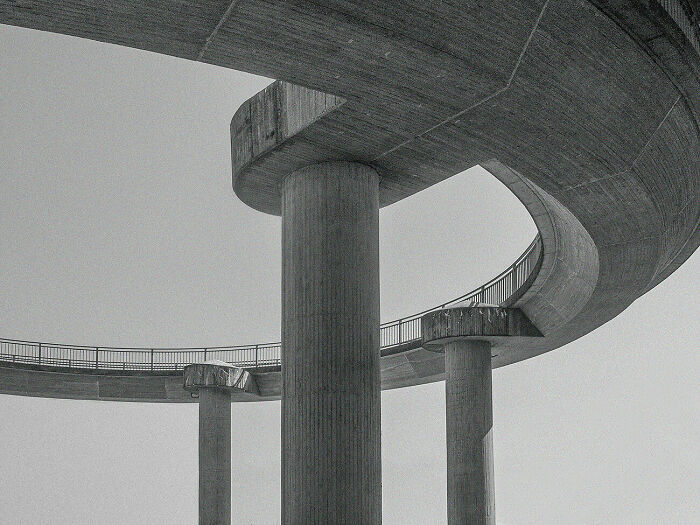Concrete Bridge V By Klaus Lenzen