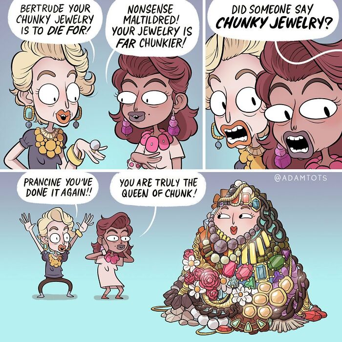 An Artist Portrays Everyday Life, And His Sense Of Humor Is Quite Unique (21 New Pics)