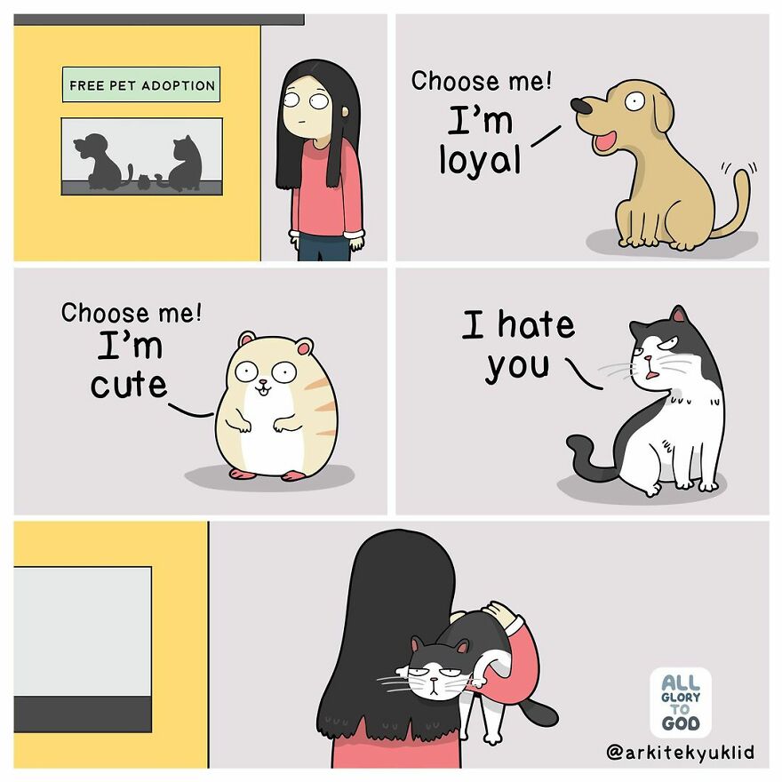 Artist Creates Wholesome And Soothing Comics That Might Brighten Up Your Day (New Pics)