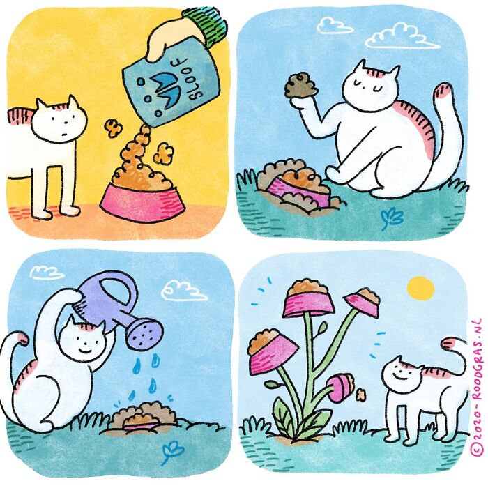Artist Draws Cute Cat Comics And It Will Make Your Day (70 Pics)