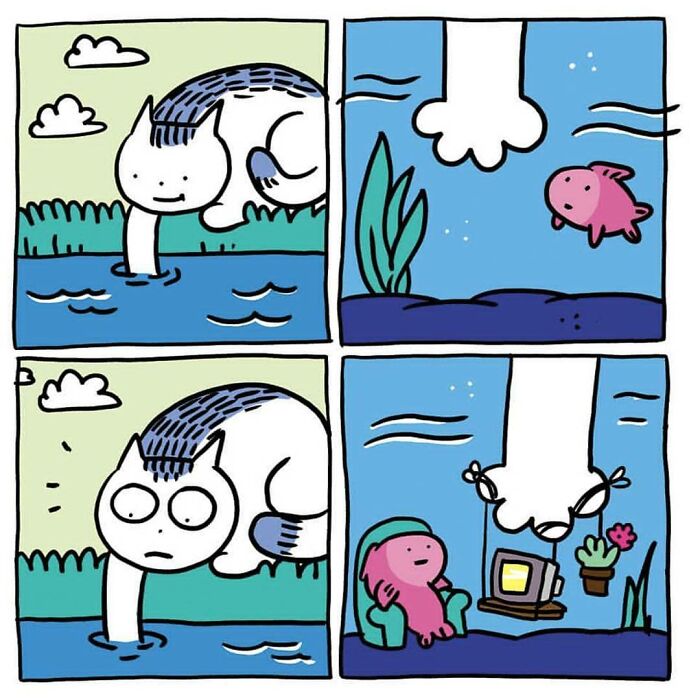 Artist Draws Cute Cat Comics And It Will Make Your Day (70 Pics)