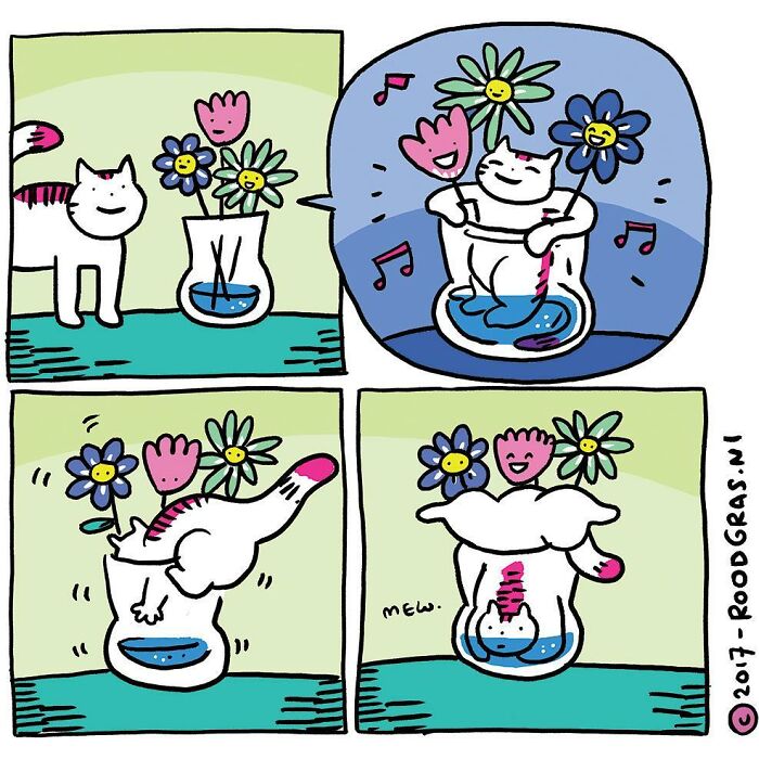 Artist Draws Cute Cat Comics And It Will Make Your Day (70 Pics)