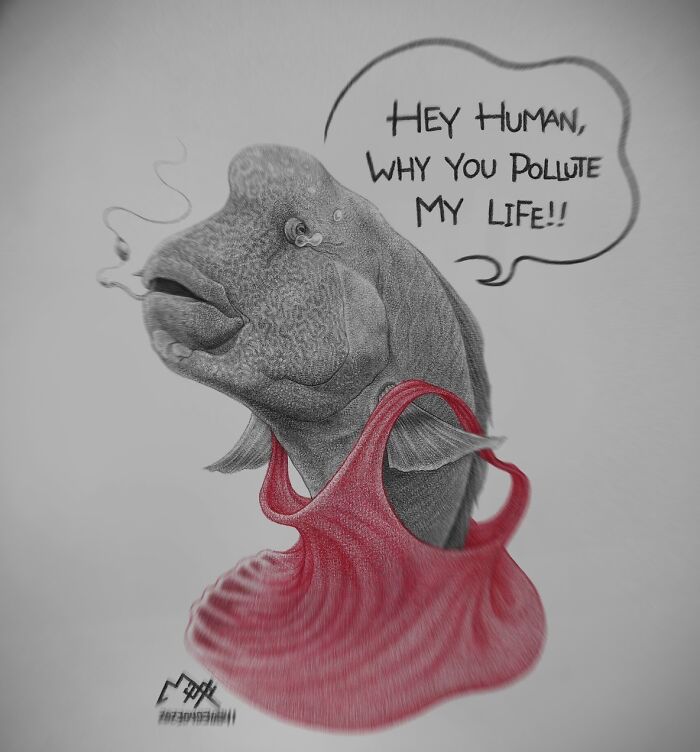 Artist Tries To Raise Awareness About Animal Abuse With These 23 New Uncomfortable Illustrations