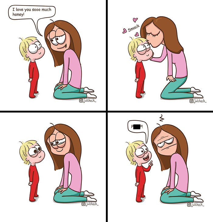 Artist Makes Illustrations That Portray The Reality Of Being A Mother In A Fun Way (23 Pics)