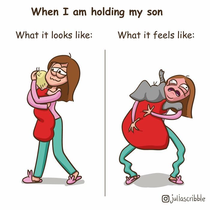 Artist Makes Illustrations That Portray The Reality Of Being A Mother In A Fun Way (23 Pics)