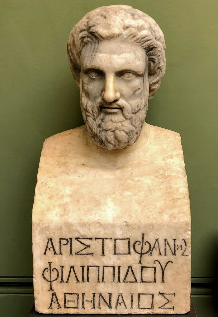 The Longest Word In Literature Comes From Aristophanes’ Play Assemblywomen, Dated 391 BC