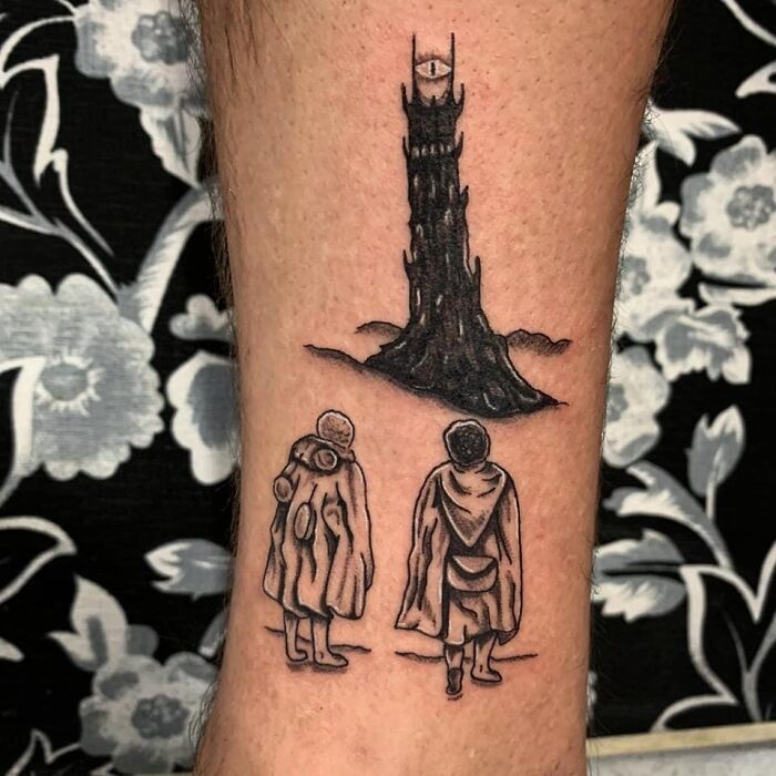 Got my first tattoo of the Fellowship at the weekend! : r/lotr