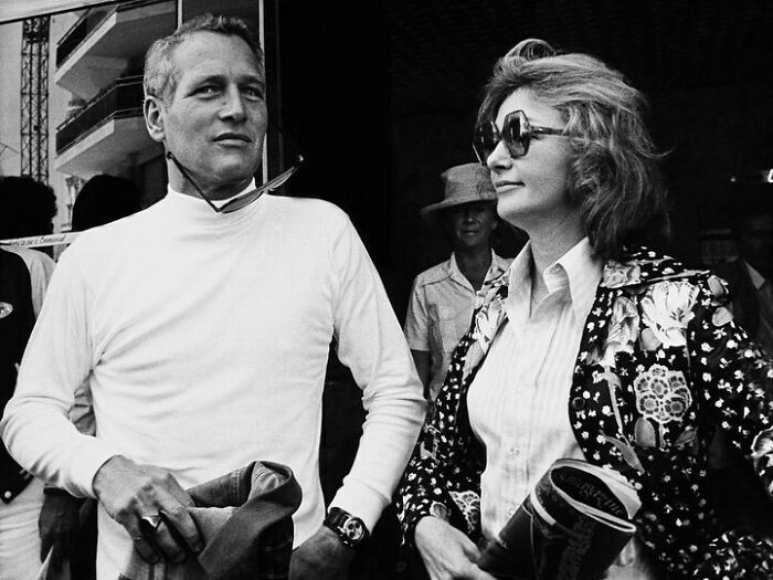 Paul Newman And Joanne Woodward At The Cannes Film Festival, 1973