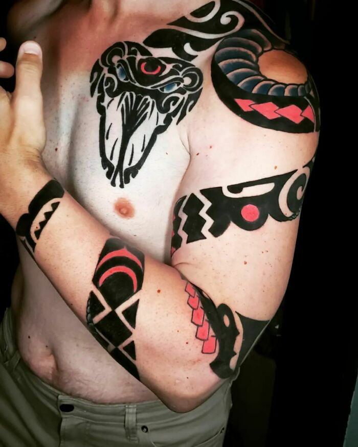 20 Great Tribal Snake Tattoo Designs for Men [2024 Guide]