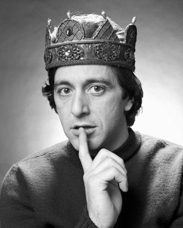 Al Pacino Photographed By Jack Mitchell During His Broadway Run Of Richard III At The Cort Theater, New York City, 1979