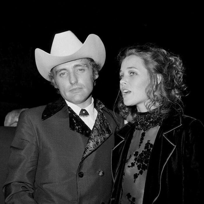 Dennis Hopper And Michelle Phillips At An Academy Awards After Party, Los Angeles, 1970