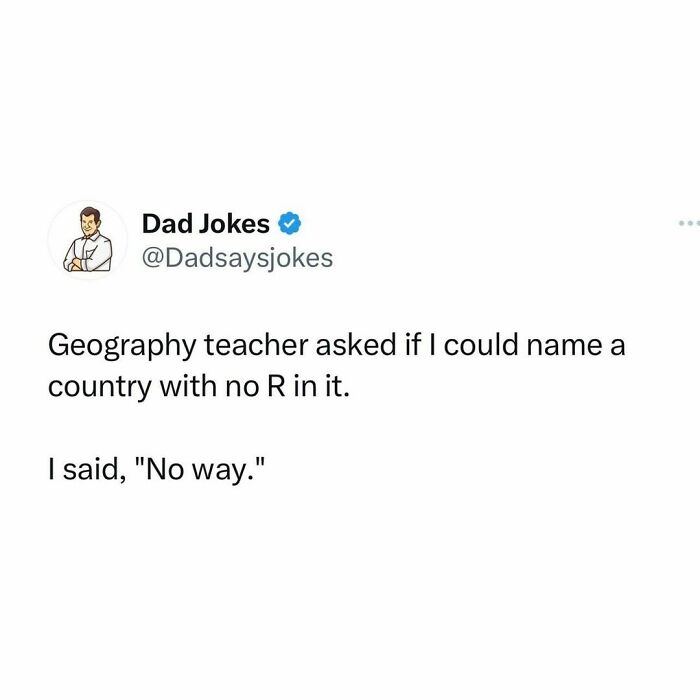 To “Dad Says Jokes” 76 OneLiners That Are So Bad, They’re