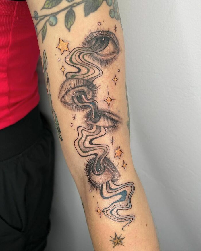 Abstract arm Tattoo 