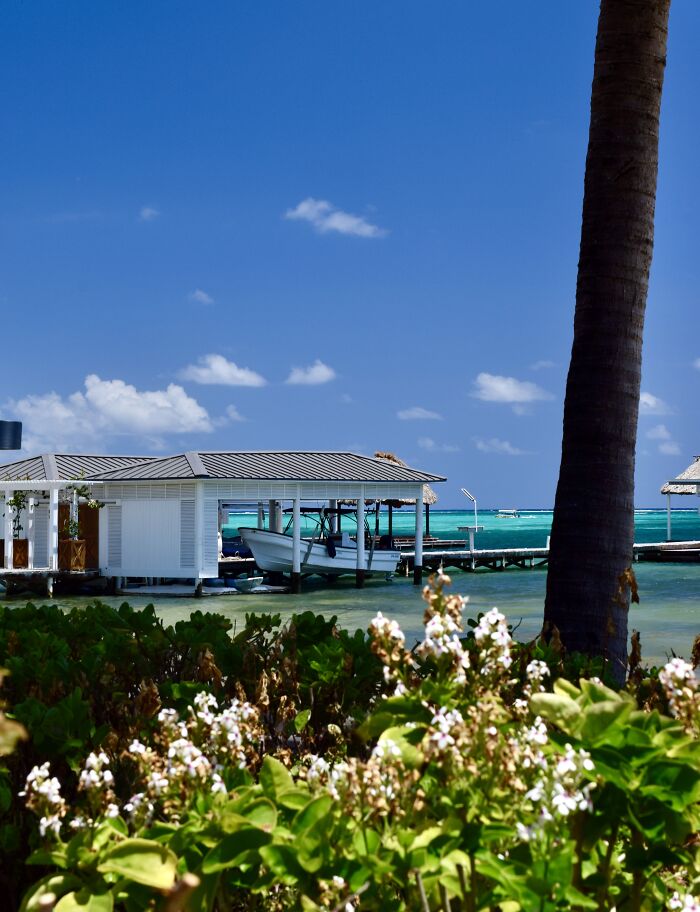 Hues Of Blue In San Pedro, Belize