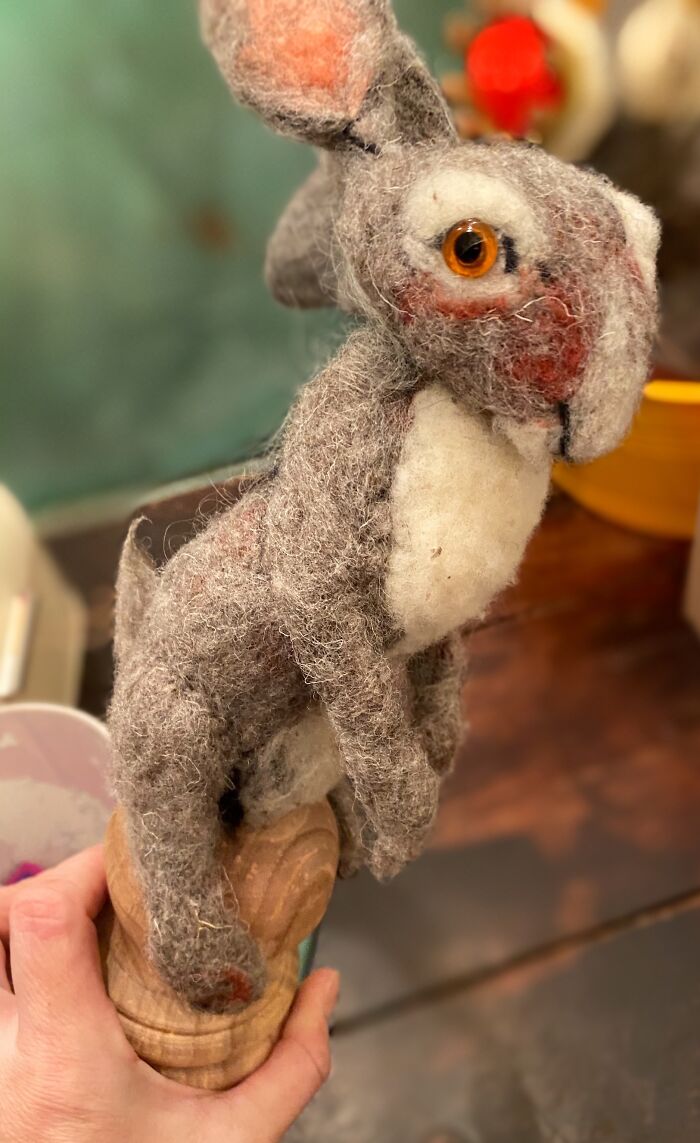 A Hare Sculpture From Birchwood Fine Art