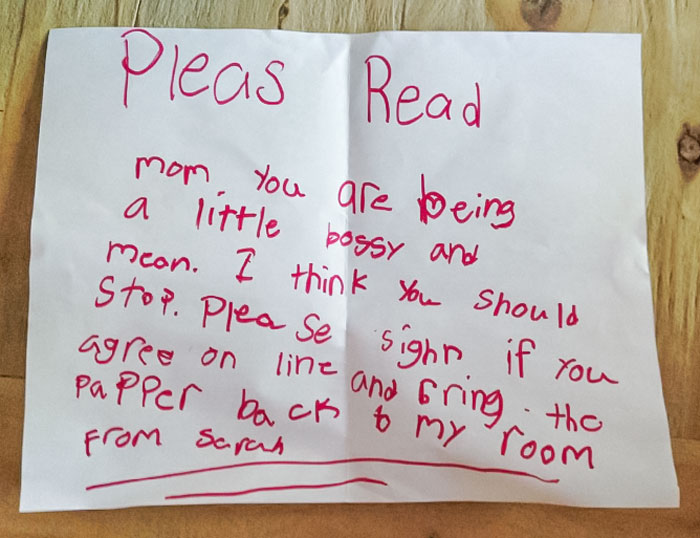 Found This Thoughtful Letter I Wrote To My Mom At Age 7